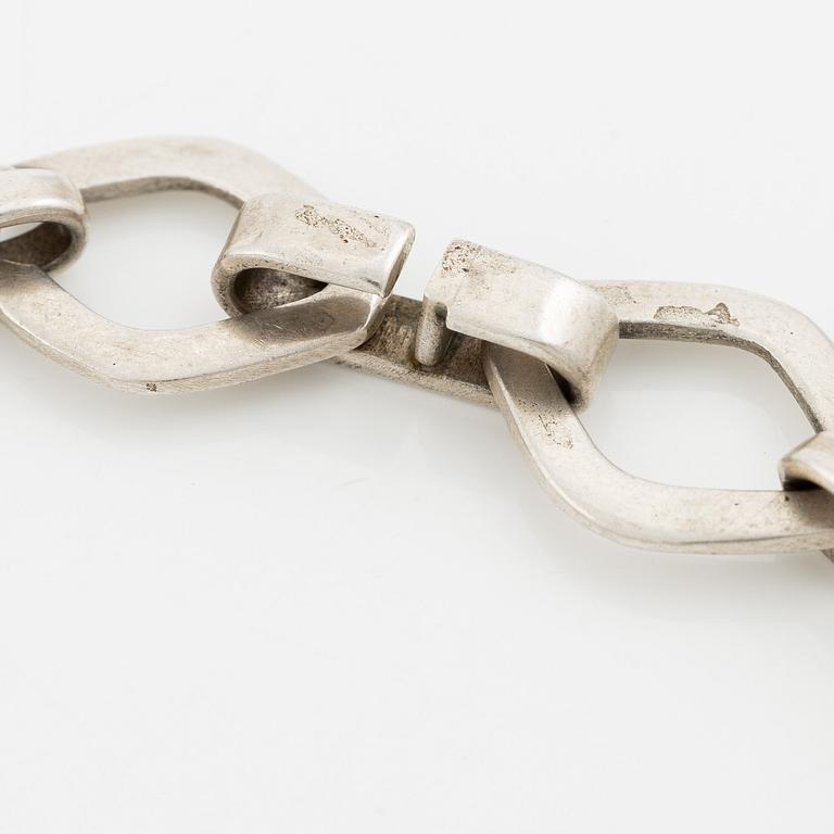 Sven-Erik Högberg, bracelet, silver.