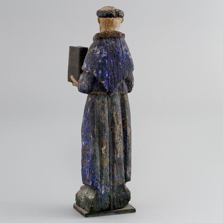 FIGURIN, trä, 1800-tal.