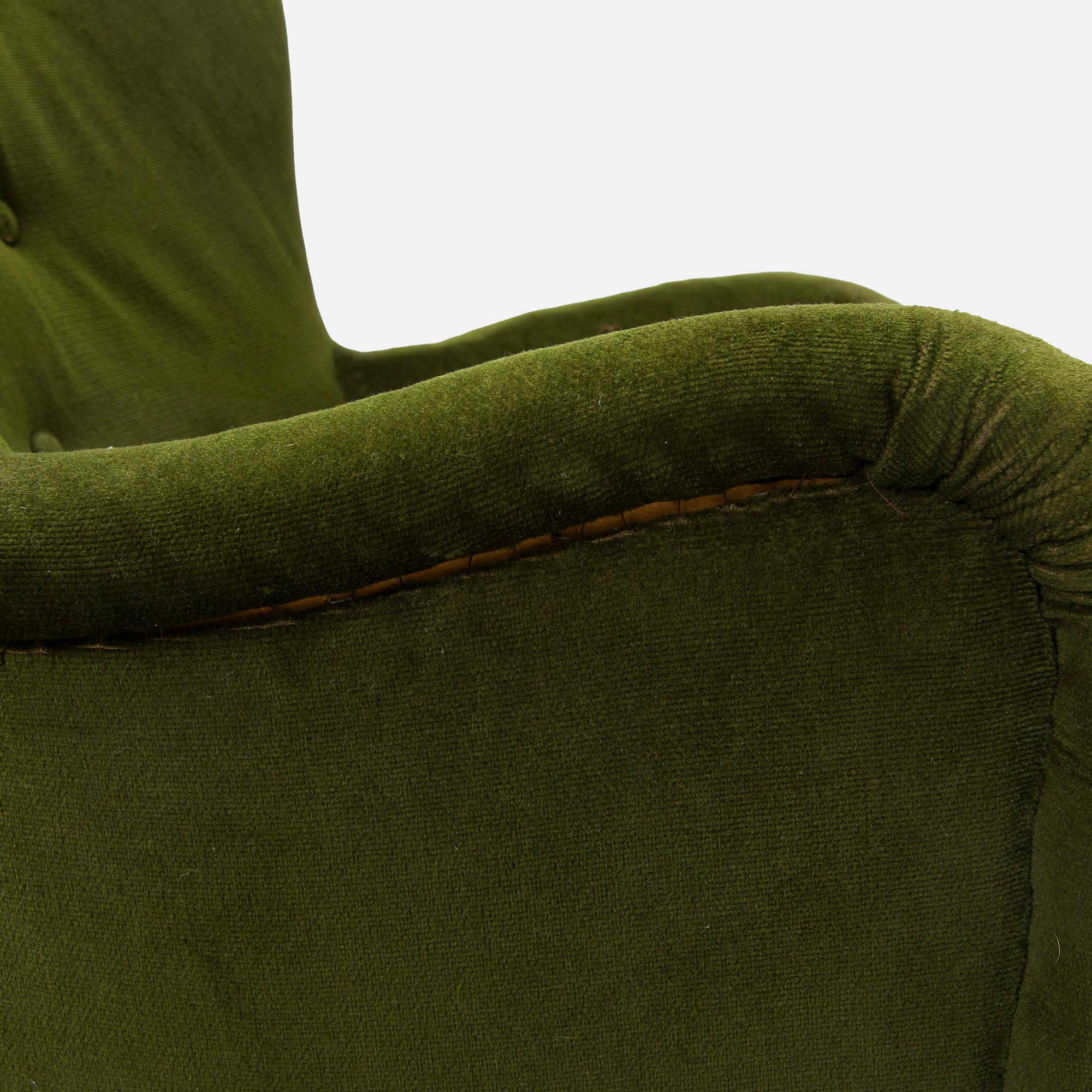 Ilmari Lappalainen, a pair of 1950's 'Laila' armchairs for Asko, Finland.