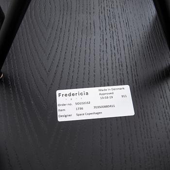 Space Copenhagen, barstolar, 6 st, "Spine", Fredericia, Danmark, 2019.