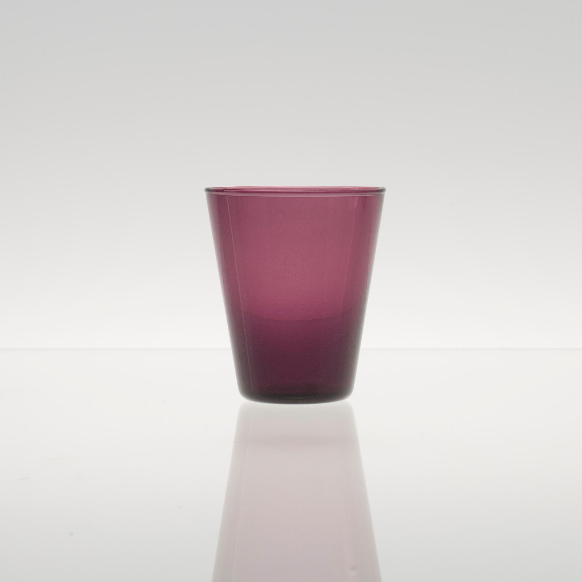 PARTI FÖREMÅL, 6 delar, glas, bl a Notsjö, 1900-talets mitt.