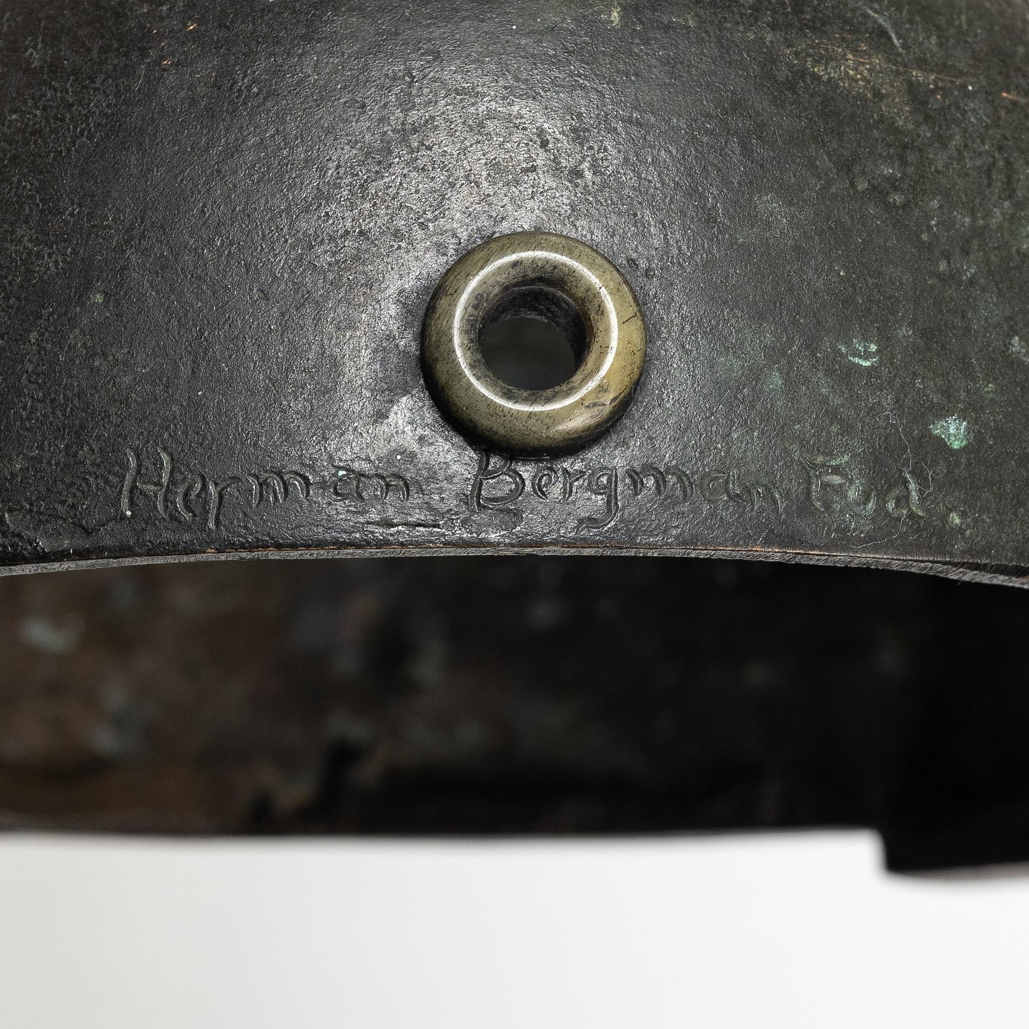 Axel Gute, bordslampa, Herman Bergman.