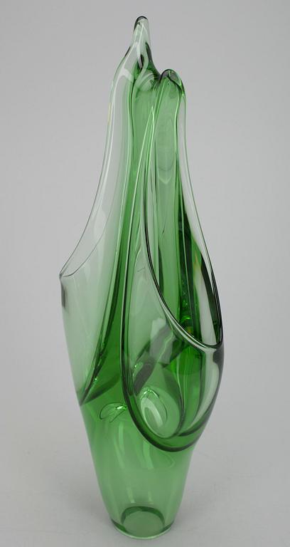 A GLASS SCULPTURE.