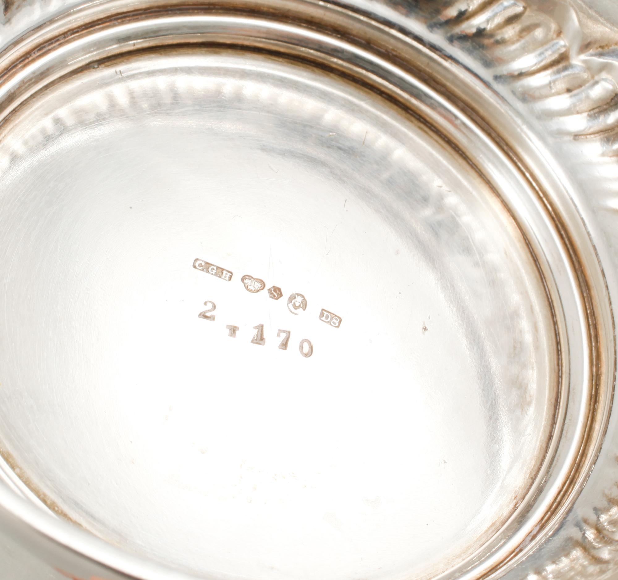 PARTI SILVER, 6 delar, Sverige samt svenska importstämplar, 1800-talets mitt- 1900-talets första hälft, vikt 760 gram.