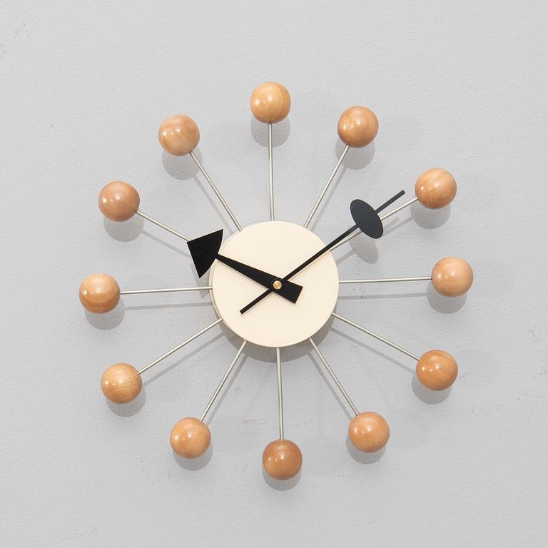 George Nelson, väggklocka, "Ball Clock", Vitra Design Museum, 2000-tal.