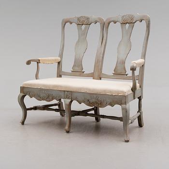 SOFFA, barockstil, 1800-talets andra hälft.