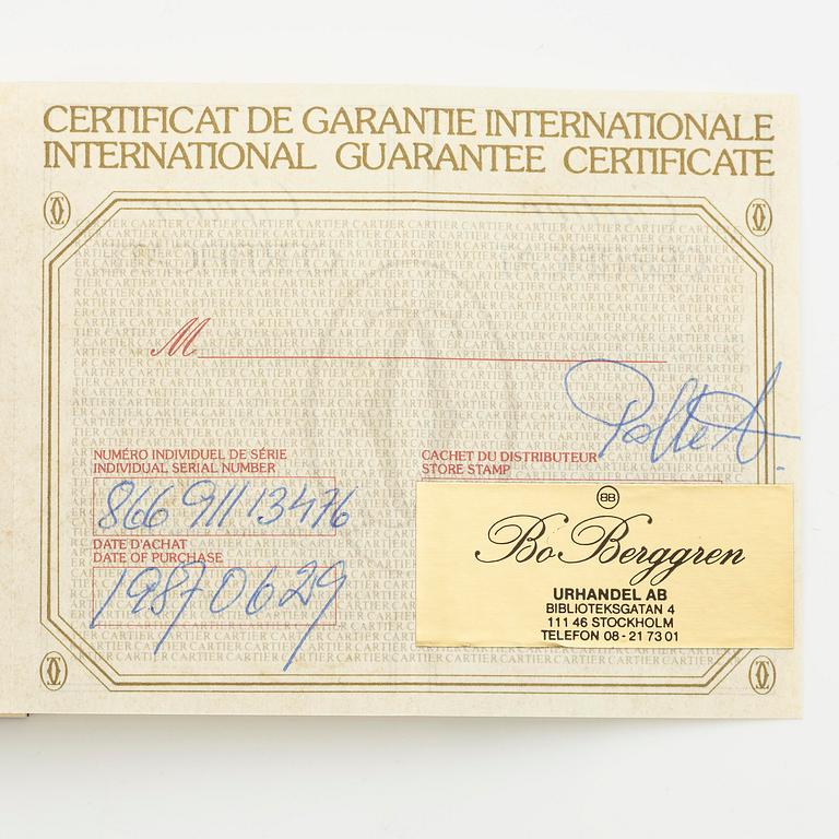 Cartier, Panthère, ca 1987.