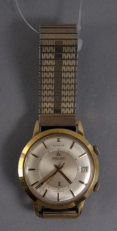 HERRARMBANDSUR, Gübelin Automatic, omkr 1970.