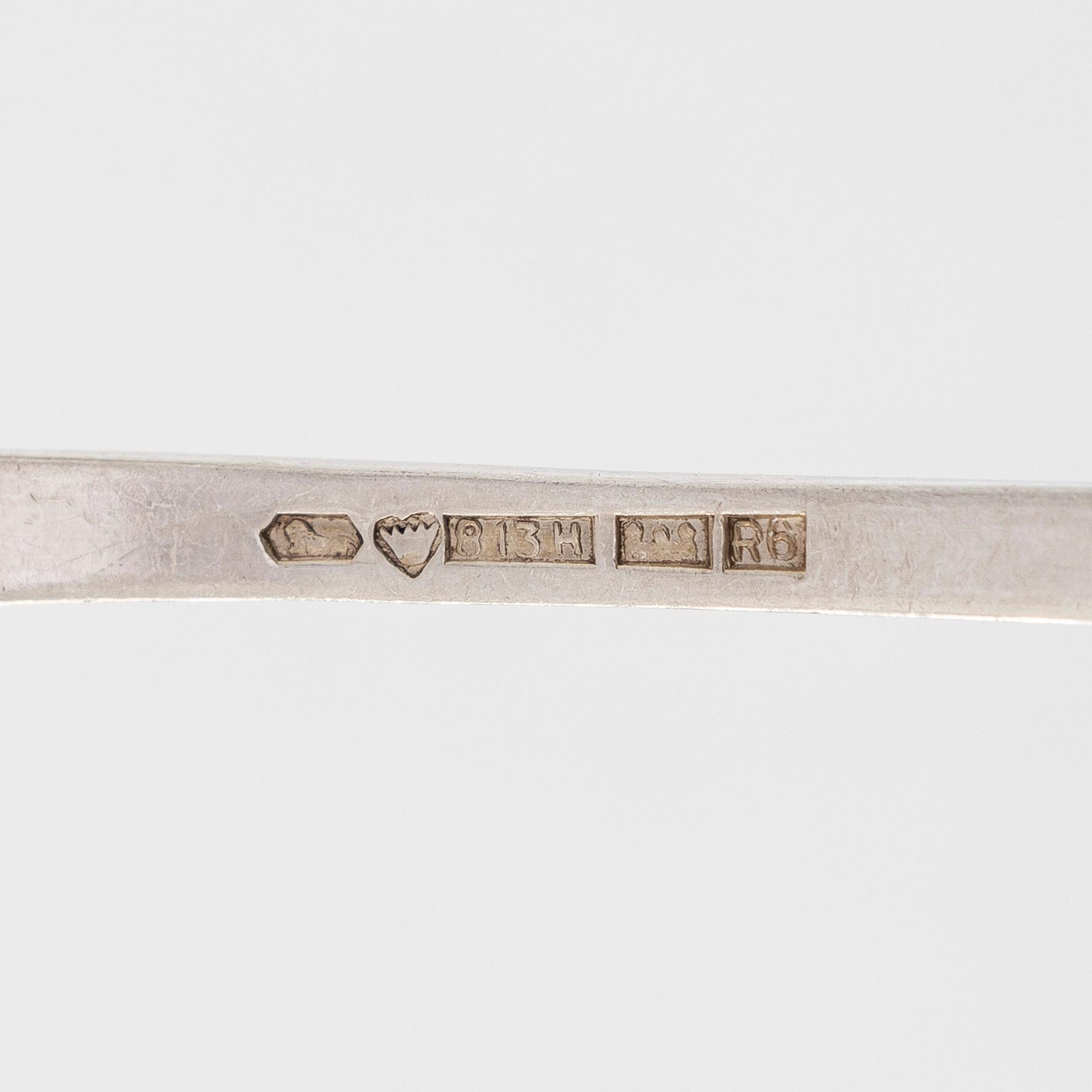 Aterinsarja 12:lle, yht. 87 osaa, hopeaa, Turku, Helsinki, Hämeenlinna 1908-1951.