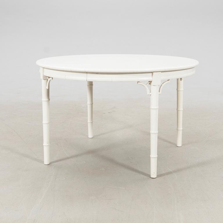 A seven-piece dining suite by Miranda of Sweden, second half of the 20th century.