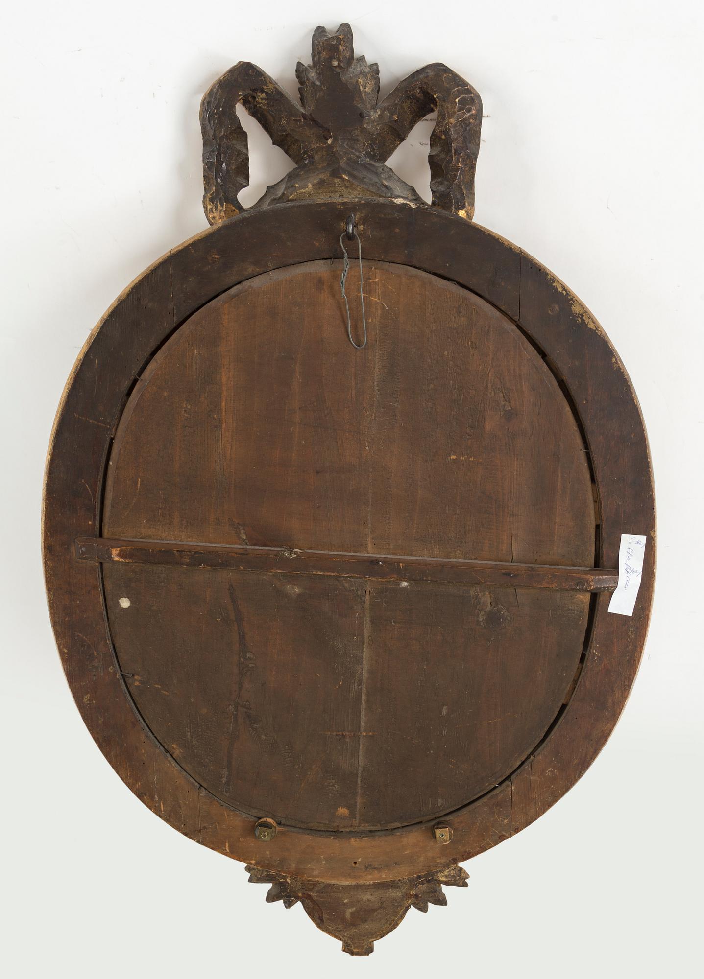 A late 18th century Gustavian mirror sconce.