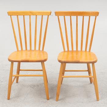 Ten chairs, late 20th Century.