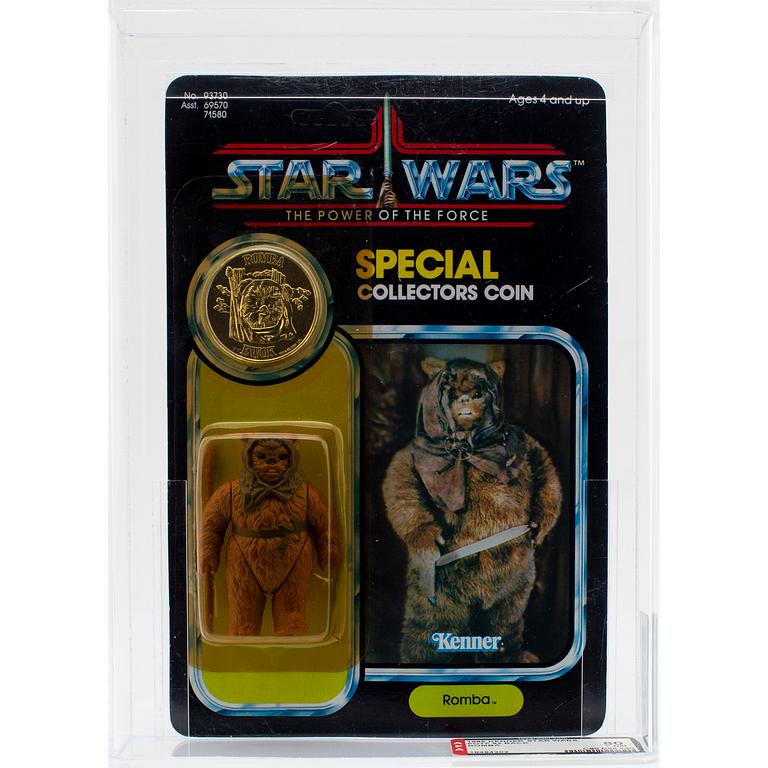 STAR WARS, Wicket W. Warrick, Teebo, Warok, Paploo, Lumat, Romba, POTF & ROTJ, Kenner 1983-1984.