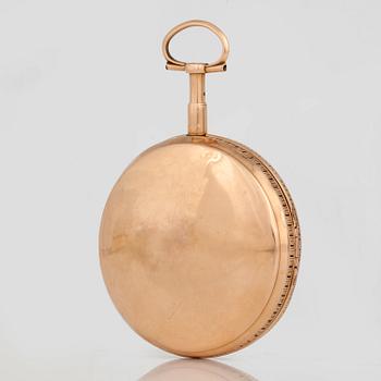 ROBERT ET COURVOISIER, fickur, 52,5 mm, kvartsrepeter,