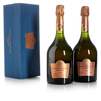 1996 Comtes de Champagne Rosé.