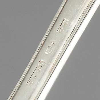 BESTICKSERVIS, 47 delar, silver, "Prins Albert", GAB, Stockholm, 1900-talets mitt/andra hälft, vikt ca 2440 g.