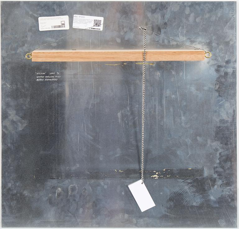 GUSTAV KARLSSON FROST OCH BJÖRN KÄRVESTEDT. Photograph, 'Vickan'. Signed, dated 2001 and numbered 1/1 on verso.