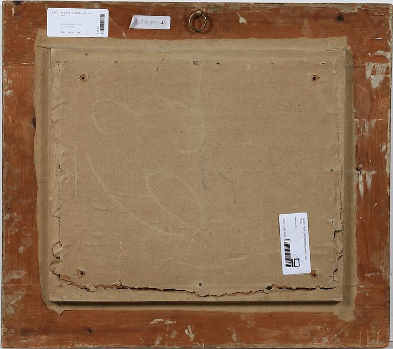 PER LINDHBERG, pastell, sign o dat 1833.