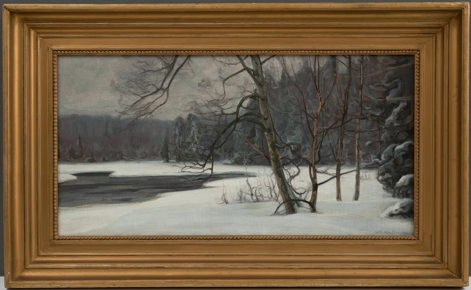 Victor Westerholm, VINTERSTUDIE.