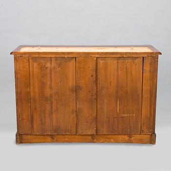 A 1830s/40s mahogany book case cabinet.