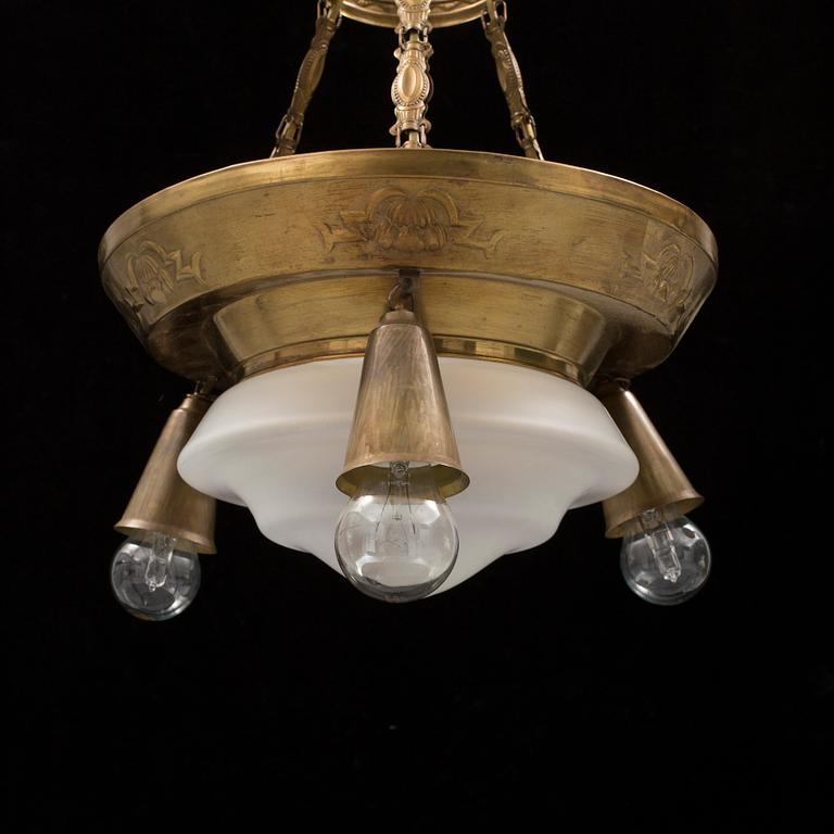 A ceiling lamp, 1920´s.