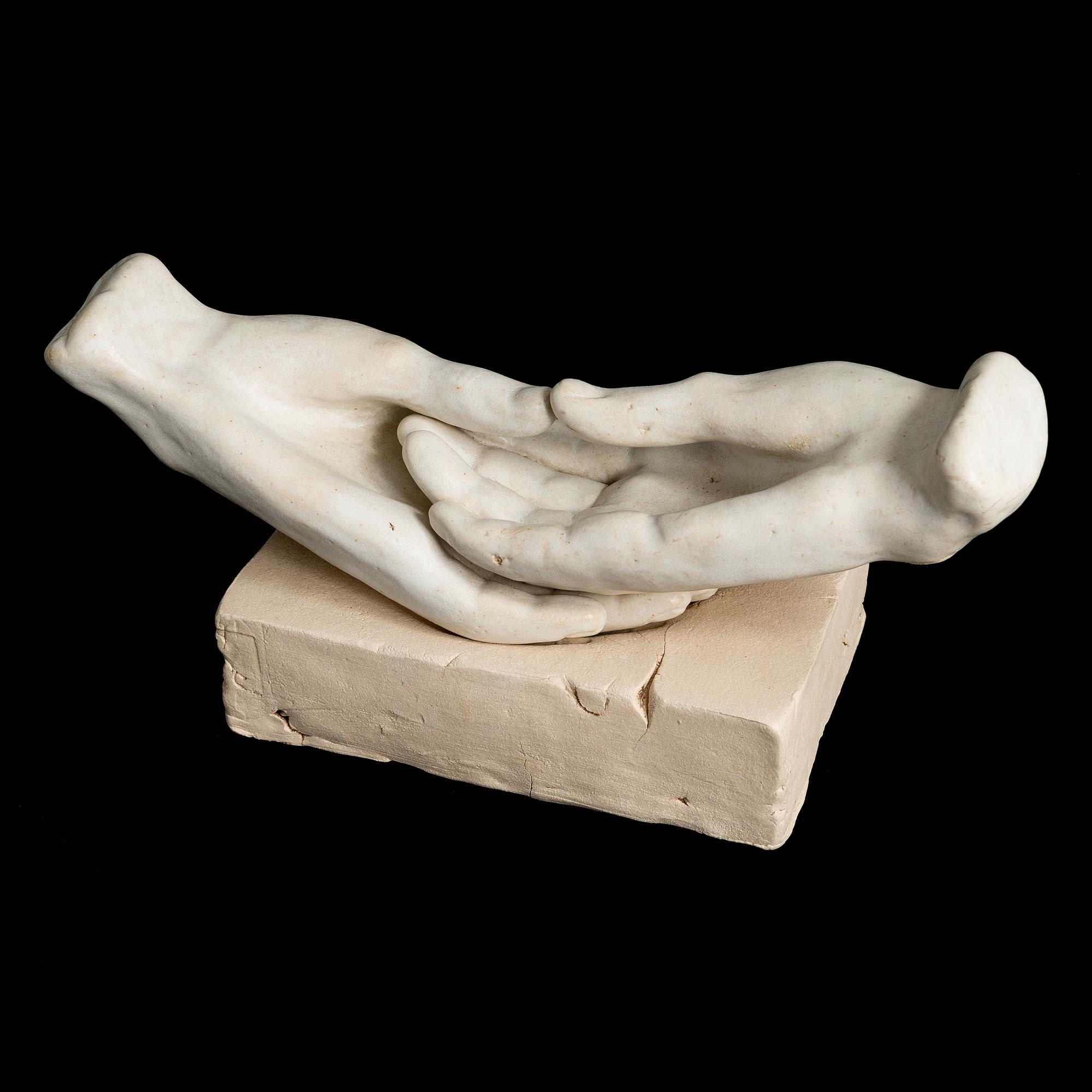 Anna Hackman, a 'Meditation' sculpture signed Hackman -03.