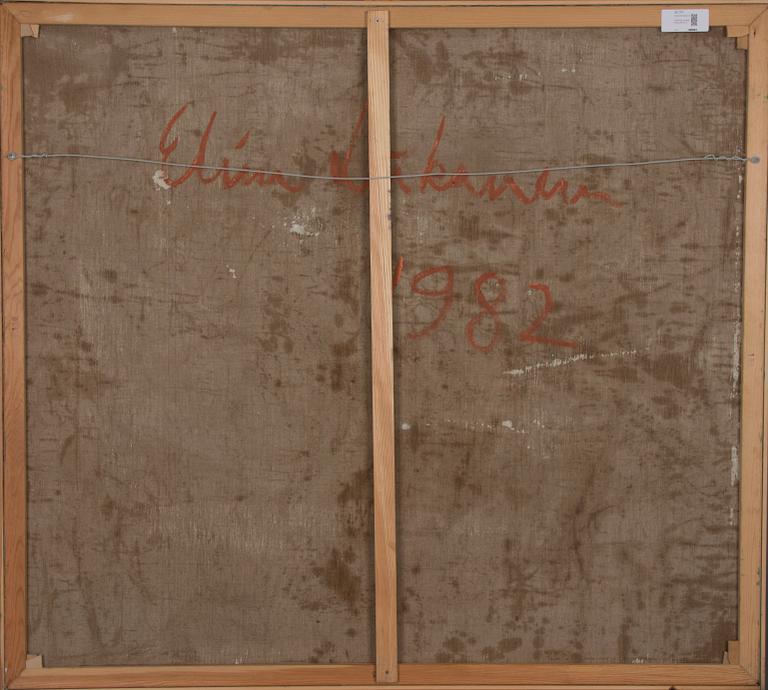 ELINA LIIKANEN, olja på duk, signerad och daterad 1982 a tergo.