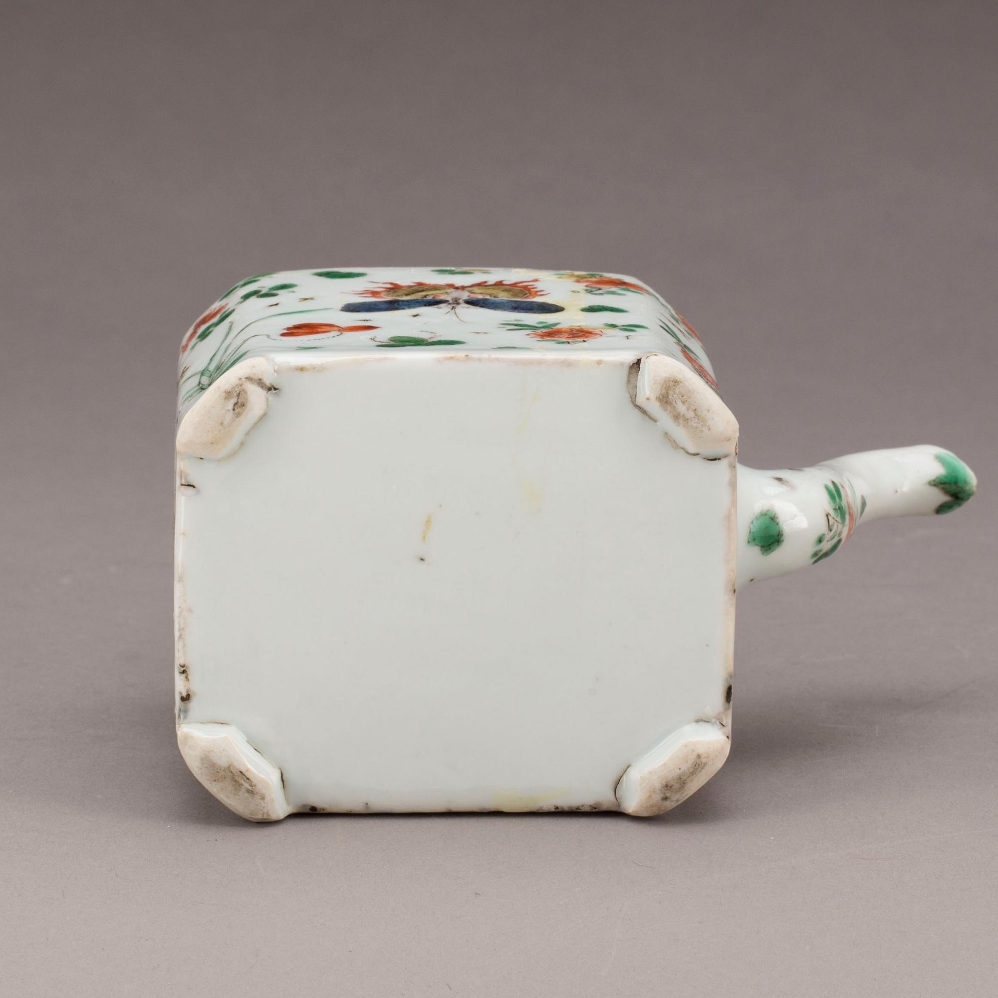 TEKANNA, porslin, Kina, 1800-tal.