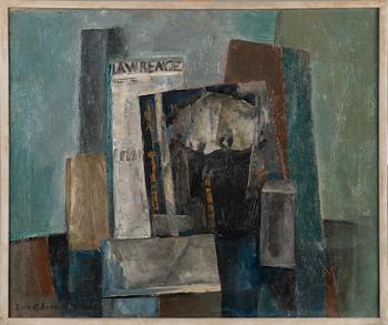 Eva Cederström, oil on canvas, signed and dated -61.