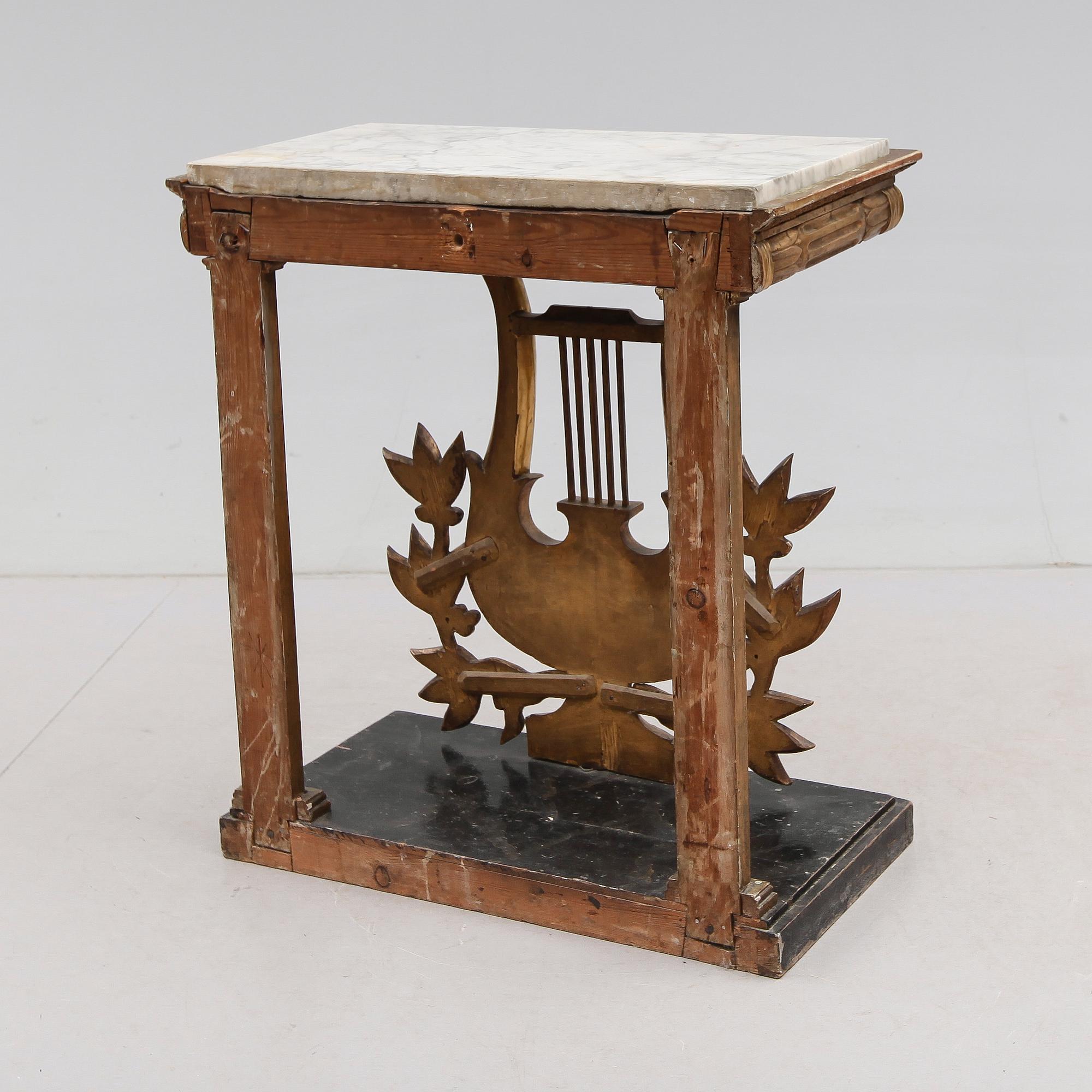 KONSOLLBORD, empire, 1800-talets första hälft.
