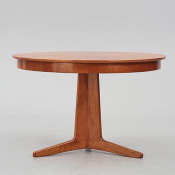 Carl-Axel Acking, a mahogany dining table, cabinetmaker Torsten Schollin, for the Stockholm Crafts Association, ca 1934-39.