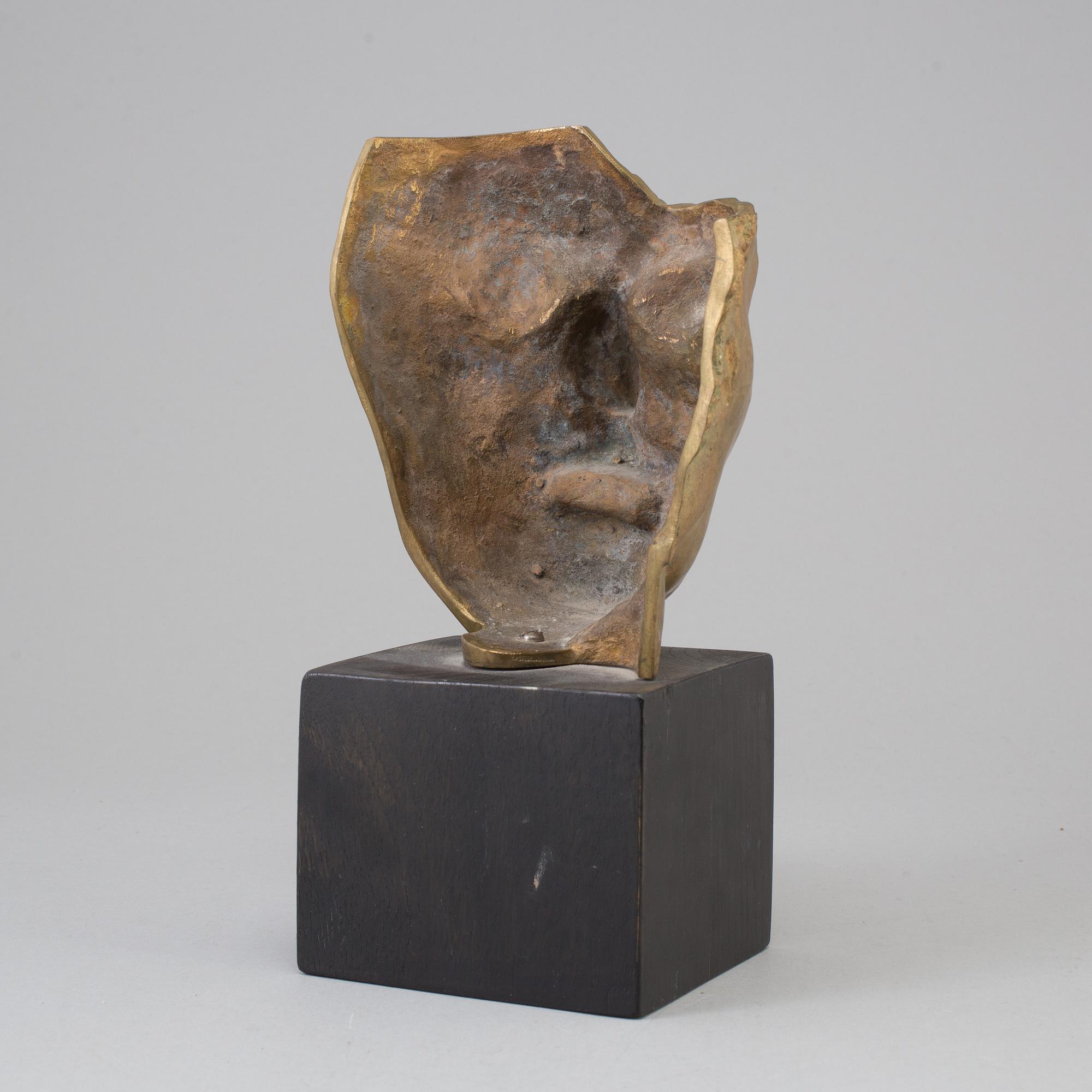 JOHN LUNDQVIST, Sculpture, bronze, signed.