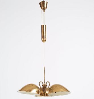 Harald Notini, a ceiling lamp, model '11895', Arvid Böhlmarks Lampfabrik, Sweden, 1950s.