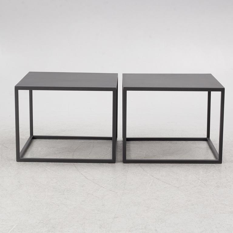 Per Öberg, Side tables, a pair, contemporary.
