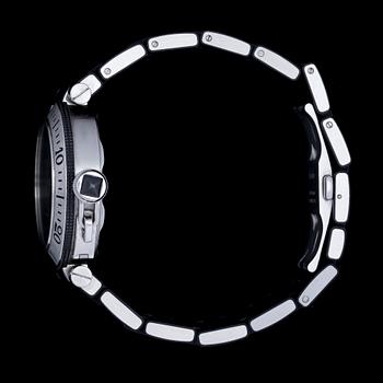 CARTIER, Pasha, automatisk, stål, ca 2005.