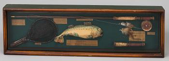 DIORAMA, the beautiful game of fly fishing, modern.