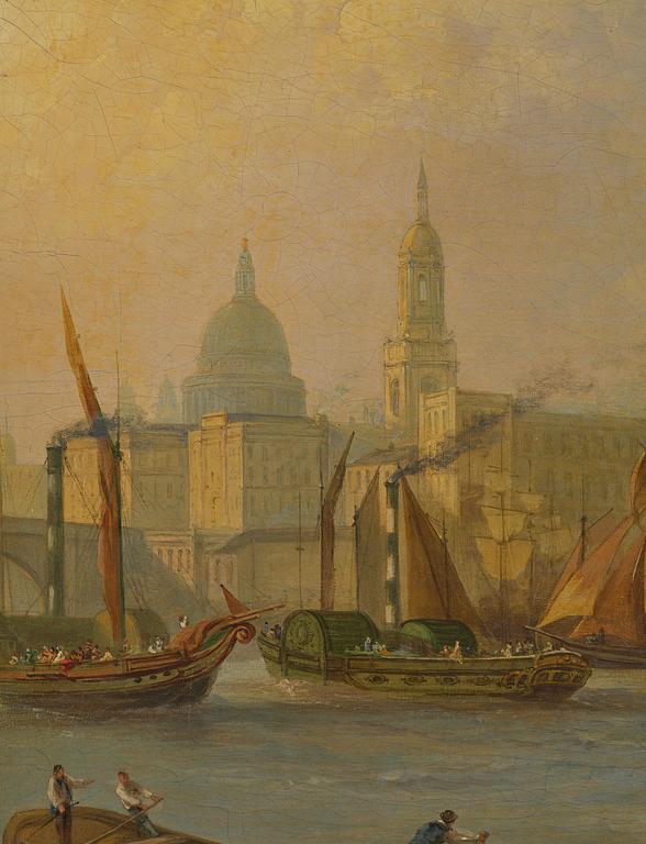 Thomas Sautelle Roberts, attributed to, "The new custom house.".