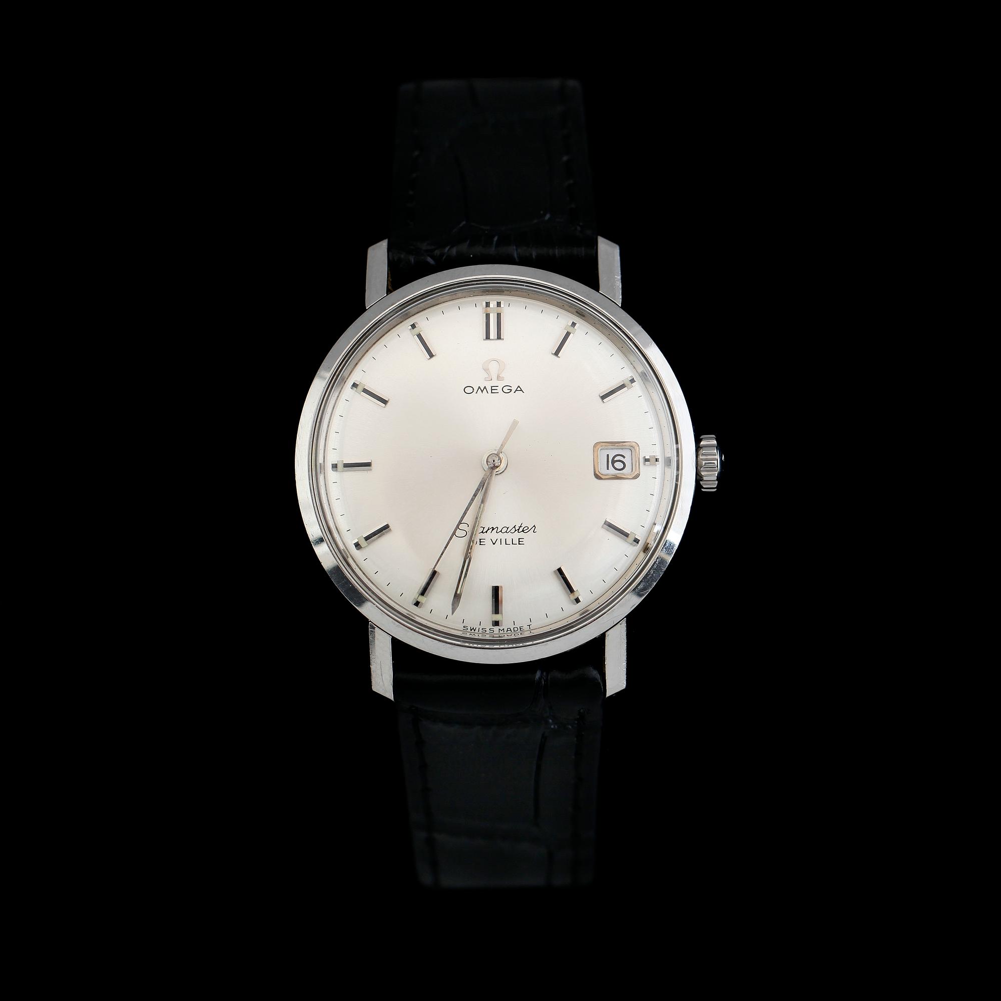 ARMBANDSUR, Omega Seamaster de Ville, 1900-talets andra hälft.