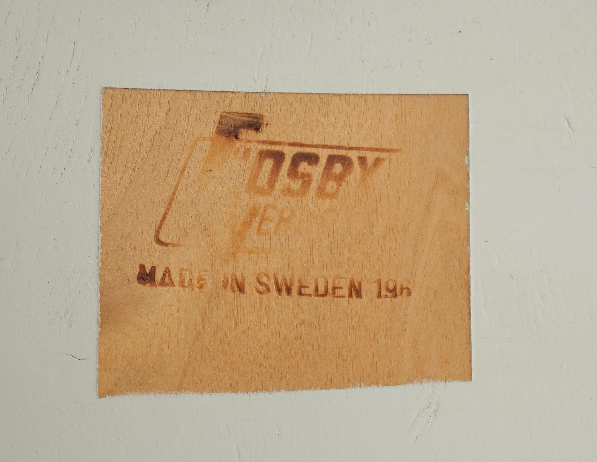STOL, "Mademoiselle",  Ilmari Tapiovaara, brännmärkt Edsbyn, Made in Sweden, 1960-tal.