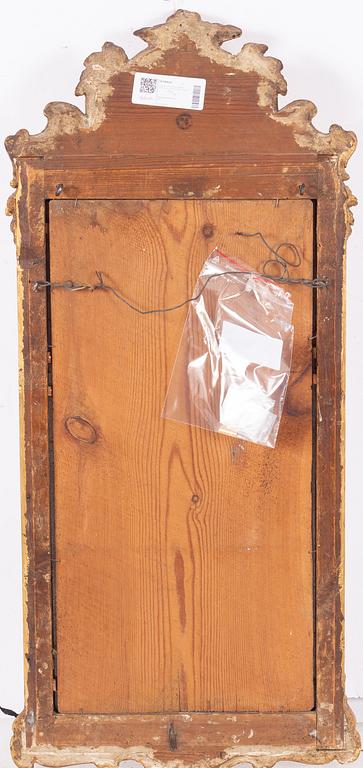 Spegel, stockholmsarbete, 1700-talets andra hälft. Rokoko.