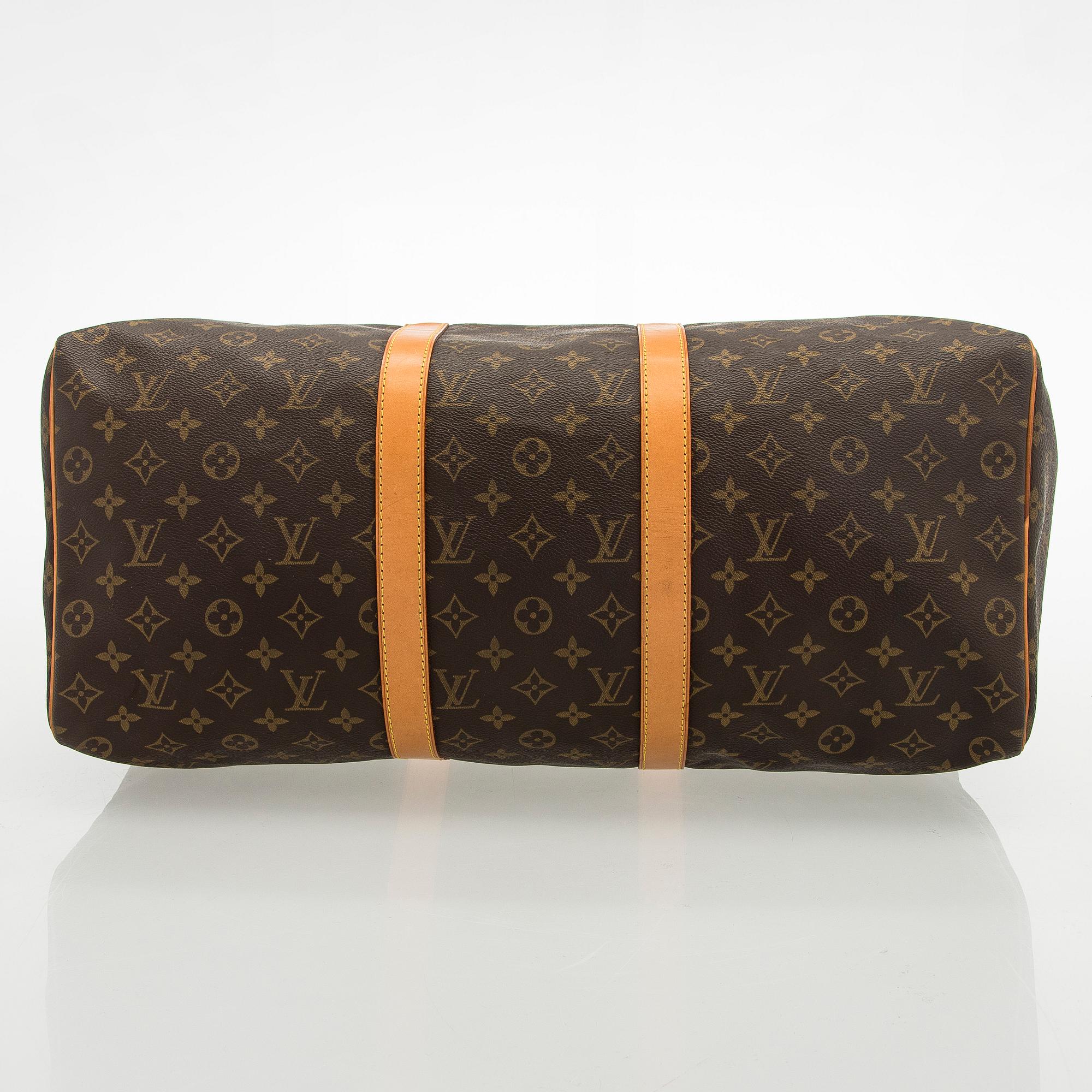 Louis Vuitton, a Monogram Canvas 'Keepall 50' bag.