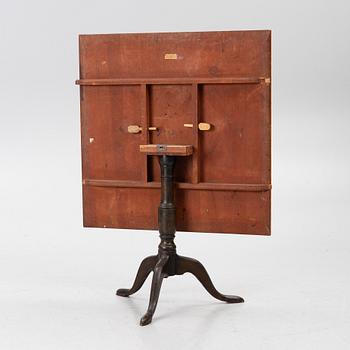 Lars Lindell, gate-leg table, Köping, first half of the 19th century.