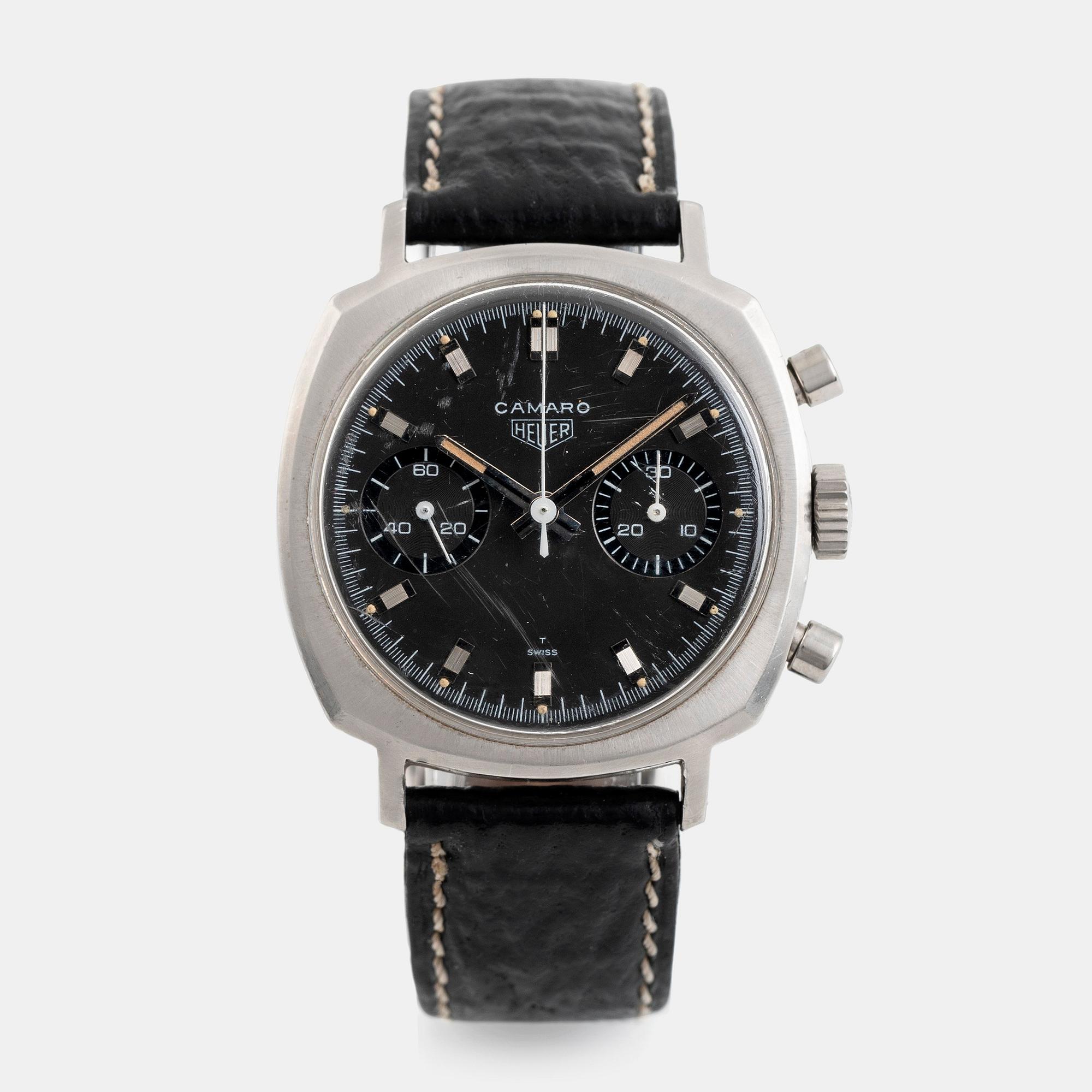 Heuer, Camaro, chronograph, ca 1968.
