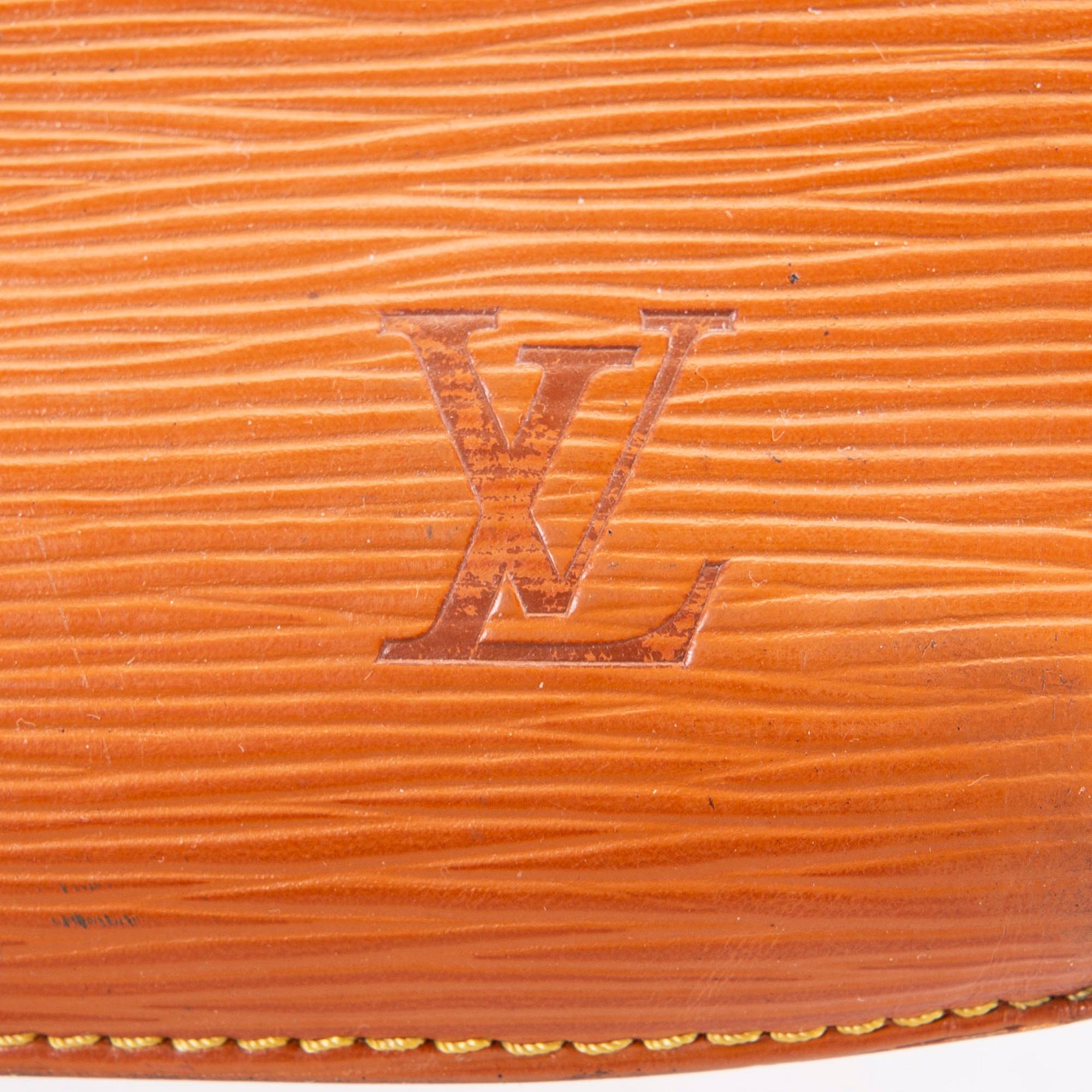 A Louis Vuitton "Ambassador"leather briefcase.