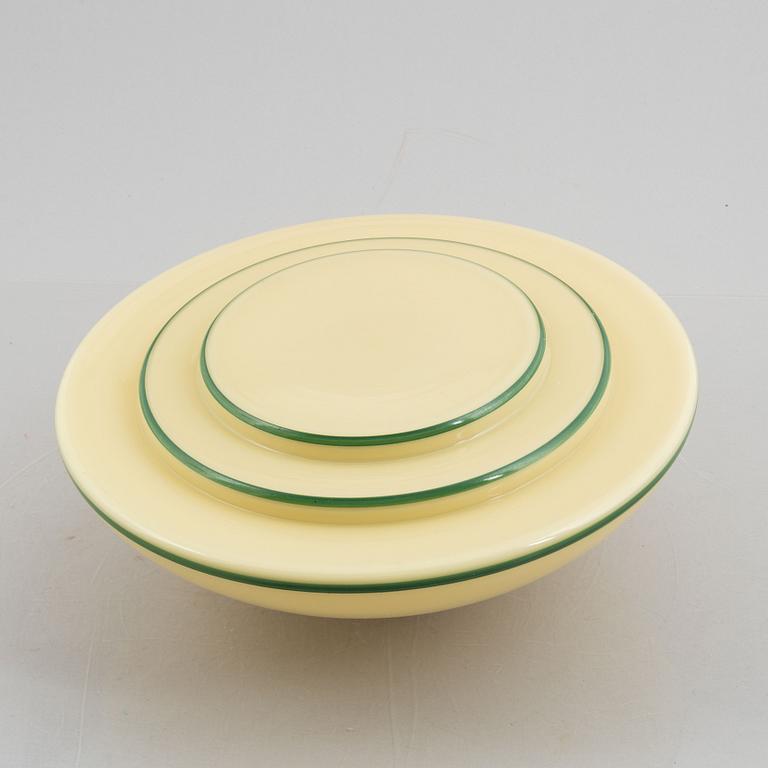 Harald Notini, taklampa, modell "10755", Arvid Böhlmarks Lampfabrik, 1930-tal.