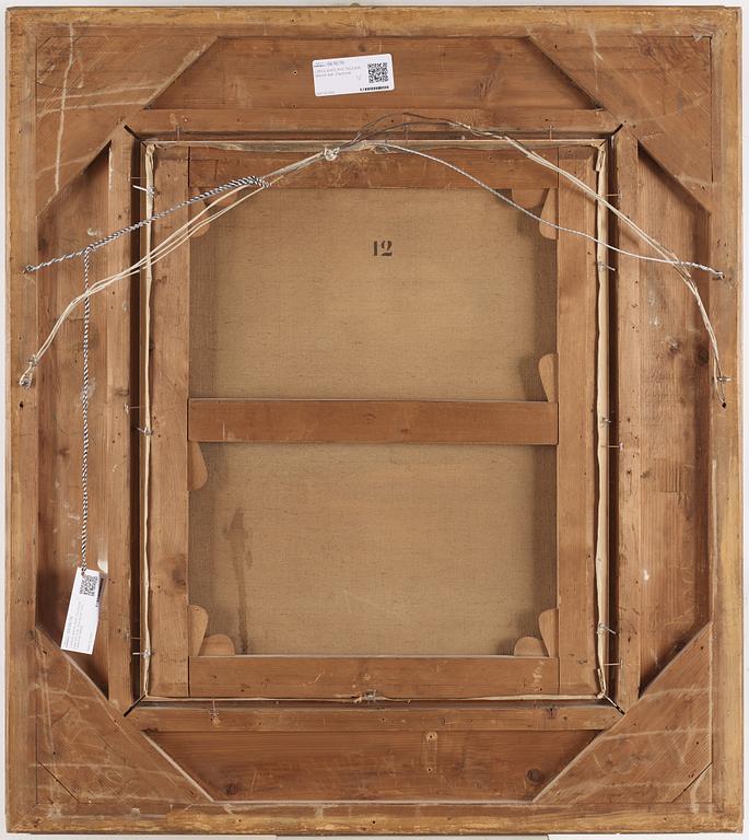 LOUIS ADOLPHE TESSIER, oil on canvas. Signed and dated 1908.