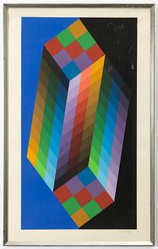 Victor Vasarely, "Torony III".