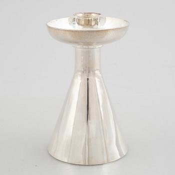 Bengt Liljedahl, a sterling silver candle stick, Stockholm, Sweden, the year 2000.