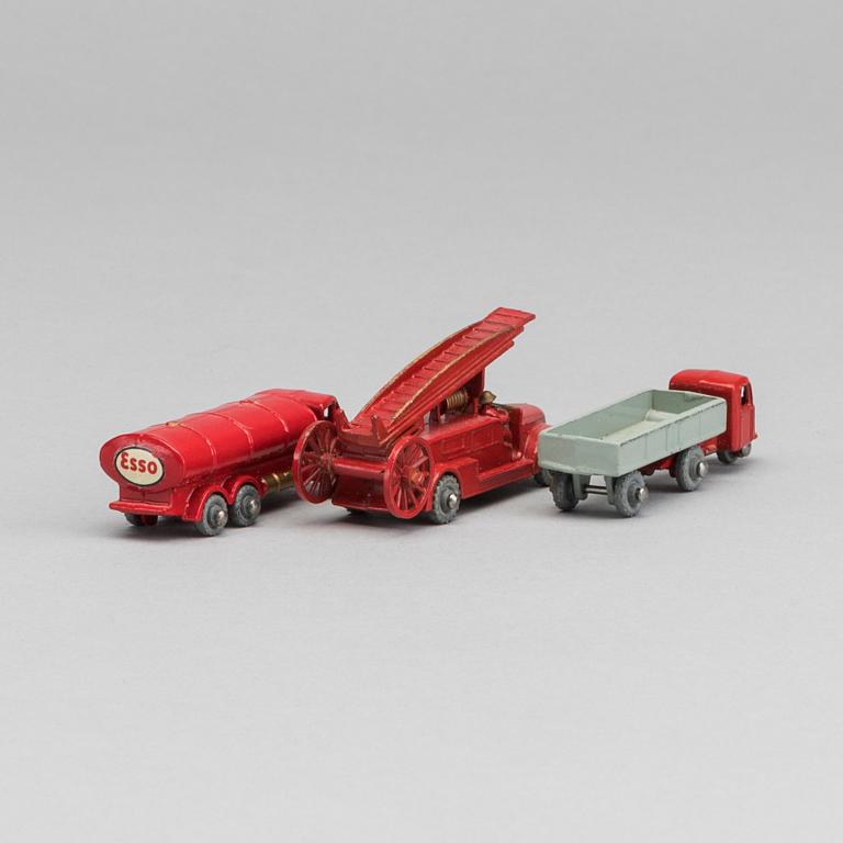 LESNEY MATCHBOX SERIES, 3 cars.