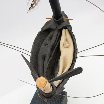 Bertil Vallien, sculpture, not signed 1960s.